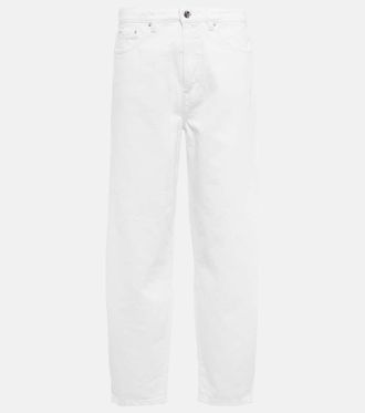 Toteme High-rise barrel-leg jeans