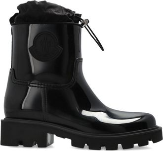 Moncler Black Logo Boots