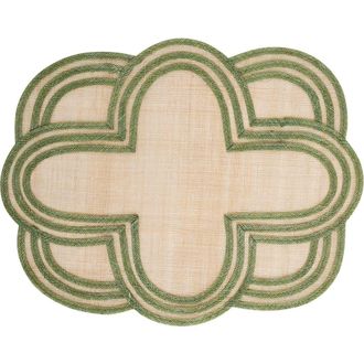 Juliska Scallop Stripe Placemat in Seagrass at Nordstrom