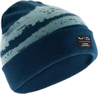 Salewa Logo Beanie M&uuml;tze - Unisex | blau