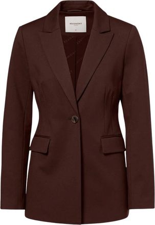 Beaumont Amsterdam Hedwig Blazer - Dames - Jassen - Bruin - Maat: XL Wol