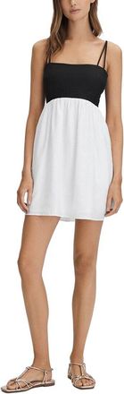Reiss Hadley Resort Linen Midi Dress