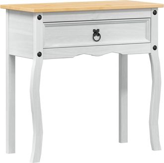 vidaXL Mesa Consola 73 X 35 X 73 Cm Madera De Pino Macizo Vidaxl
