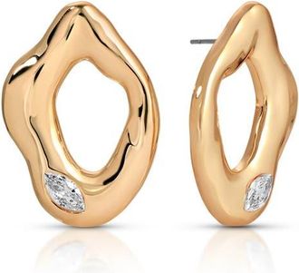 Ettika Liquid Metal Drop Earrings in Gold at Nordstrom