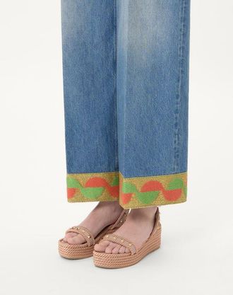 Valentino Garavani Sandalo Flatform Rockstud In Vitello 45Mm Donna POUDRE 35