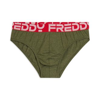 Freddy Slip Uomo con Elastico Jacquard Colorato e Maxi Logo