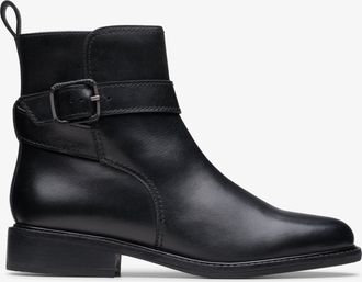 Clarks Renewal Style Black Leather