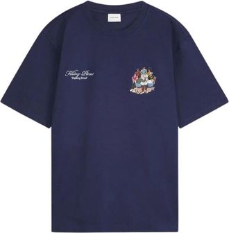 Filling Pieces Supper T-shirt - Heren - T-shirts - Blauw - M - Tops