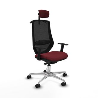 Piqueras y Crespo Piqueras Y Crespo Mardos Silla De Oficina Granate Confort