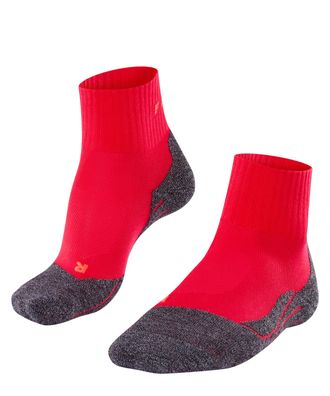 Falke Wandersocken FALKE TK2 Explore Cool Short, Damen, Gr. 35-36, rose, Materialmix, normal, Socken Wandersocken, hoher Komfort im Mittelgebirge, schnelltr