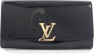 Louis Vuitton Black Vernis Clutch Bag Pochette (Pre-Owned)