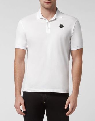 Philipp Plein Polo Shirt Luxe Men in White at Nordstrom, Size Xxx-Large