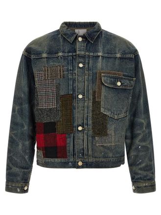 Junya Watanabe Blue Regular Denim Jacket