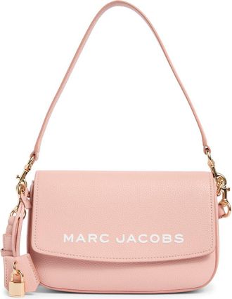 Marc Jacobs The Bold Saddle Leather Shoulder Bag in Misty Rose at Nordstrom Rack