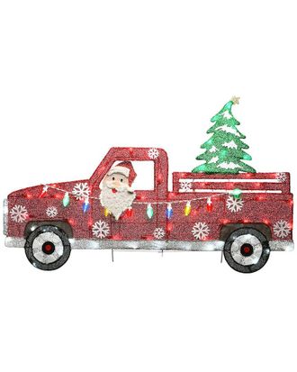 National Tree Company 27in Pre-Lit Santain Truck