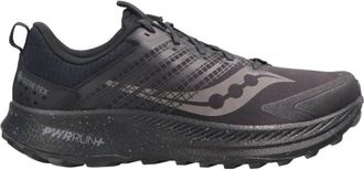 Saucony Trail hardloopschoenen met Gore-Tex - Heren - Sneakers - Zwart - 42 EU - Schoenen