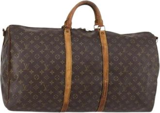 Louis Vuitton Pre-owned Weekend Bags, female, Brown, Size: ONE SIZE Pre-owned Weekend Bag