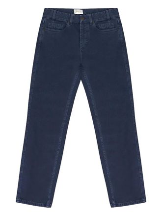 Aim&eacute; Leon Dore Jeans met geverfde riemlussen - Blauw