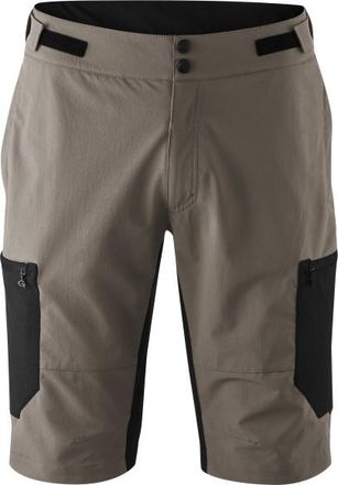 Gonso Adventure Shorts Cargo Velohose f&uuml;r Herren | grau/braun