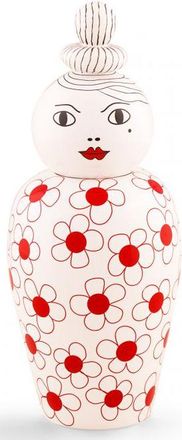Seletti Canopie Design Deckelvase Pepa aus Porzellan