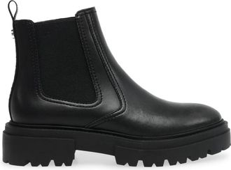 Steve Madden Astute Chelsea Boot - Dames - Chelseaboots - Zwart - 41 EU - Leer - Schoenen