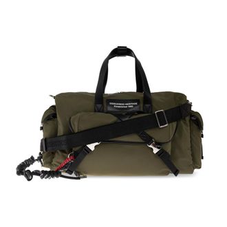 Dsquared2 Heritage Duffle - Bags - Hombre - Verde - ONE SIZE