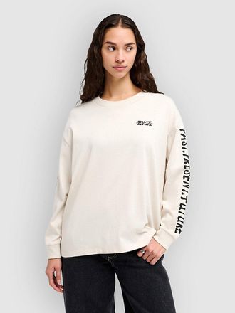 Rvca Dalas Skull Oversized T-Shirt weiss