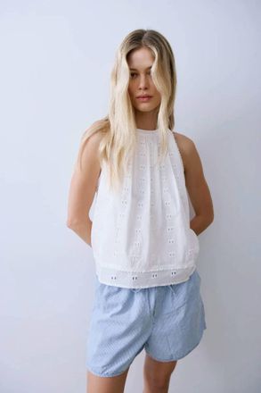M&eacute;lissa Nepton Hanly Top In Off White