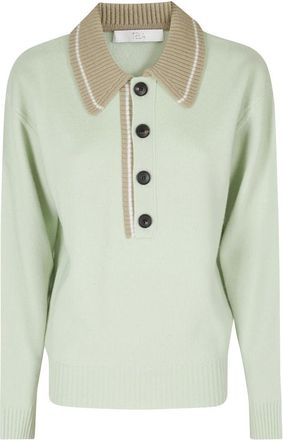 Tela Maglia Polo Farida - - Tops - Donna - Verde - S