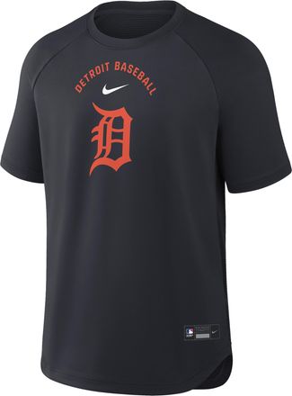Nike Detroit Tigers Authentic Collection Batting Practice Pregame Nike Mens Dri-FIT MLB Top in Blue | 04HG11L5DG-7DX