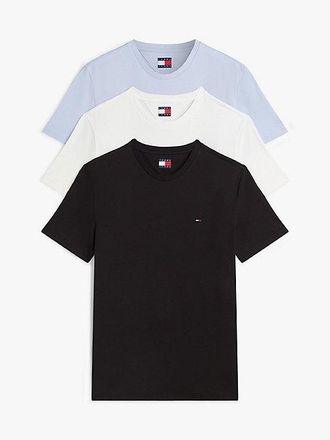 Tommy Hilfiger 3-Pack Tommy Flag Extra Slim T-Shirts