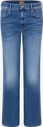 Mother Jeans mit geradem Bein The Mid Rise Maven Sneak