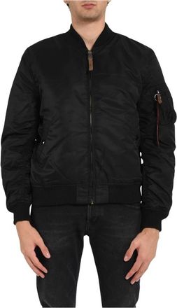 Alpha Industries Hombre, Chaquetas, Negro, Talla: 2XL