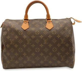 Louis Vuitton Pre-owned Boston Bag - Dames - Vintage Handtas - Bruin - ONE Size - Vintage