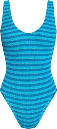 Bond-Eye Costume da bagno a righe - Blu