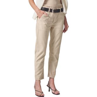 Citizens Of Humanity Leah Sateen Cargo Pants in Taos Sand at Nordstrom Rack, Size 23
