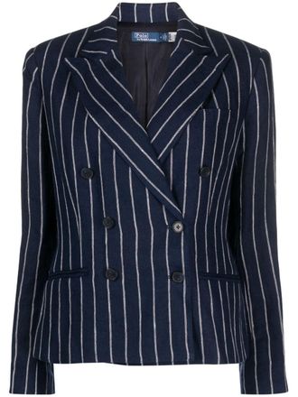 Polo Ralph Lauren Gestreepte blazer - Blauw