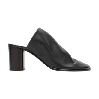 Christophe Lemaire Heeled Mules, female, Black, Size: 10 US Glove Mules