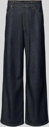 Karl Kani Loose Fit Jeans mit Kontrastn&auml;hten in Jeansblau, Gr&ouml;&szlig;e 28