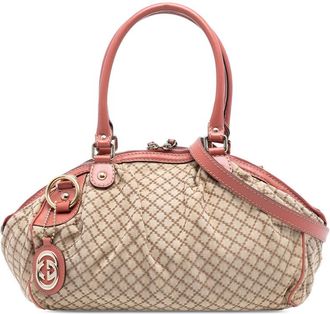 Gucci Pre-owned Gucci Diamante Canvas Sukey Satchel Ladies FSIF7FHHKDLFRJ2D