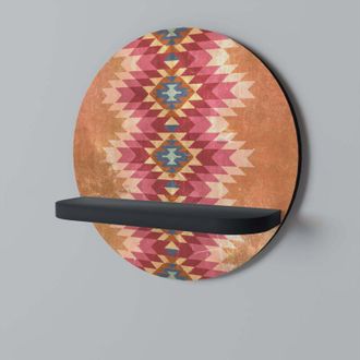 OEM Estante Redondo Negro Folk De La India