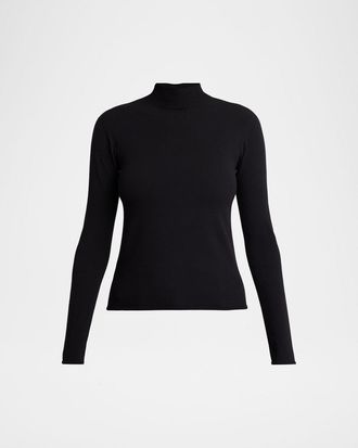 The Row Marciat Mock-Neck Sweater