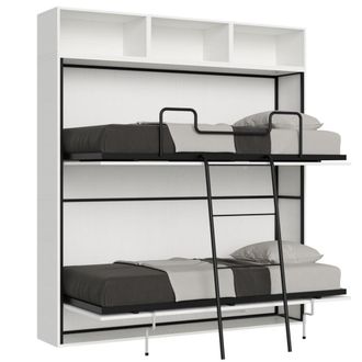 Itamoby Litera abatible horizontal effecto madeira fresno blanco