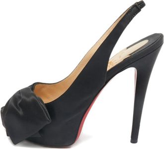 Christian Louboutin Pumps con fiocco - Nero