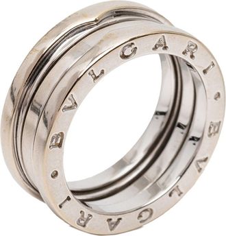 Bulgari White Gold (18K) Band Ring (Pre-Owned)