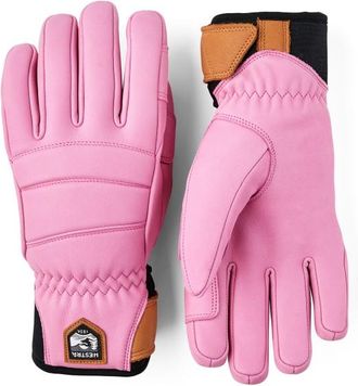 Hestra Fall Line 5 Finger Handschuhe f&uuml;r Damen | rosa