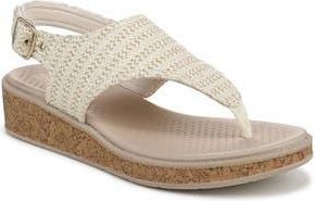 Life Stride Beachy Wedge Sandal in Off White at Nordstrom Rack, Size 9.5