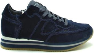 Philippe Model Low Top Marineblauwe Sportschoenen - Dames - Sneakers - Blauw - 35 EU - Schoenen