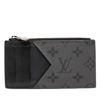 Louis Vuitton Pre-owned Wallets, male, Black, Size: ONE SIZE Pre-owned Card Case