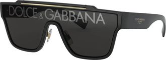Dolce & Gabbana Vierkante Zonnebril Unieke Stijl - unisex - Zonnebrillen - Zwart - 35 MM - Accessoires